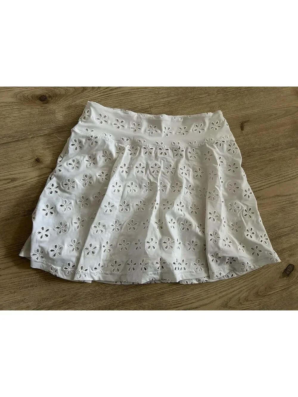 Beach Riot Women's Trixie Magnolia White Athletic Skort Size Large - Picture 3 of 7